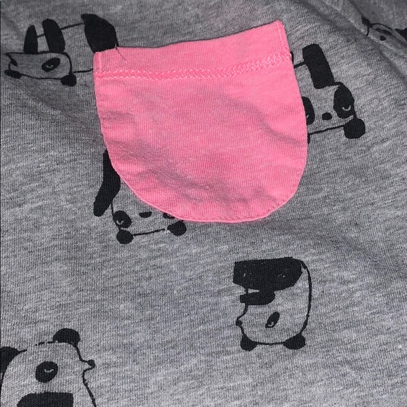 Cat & Jack Panda tshirt size 6-6x - Picture 2 of 3